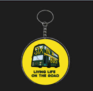 Six In A Bus Keyring